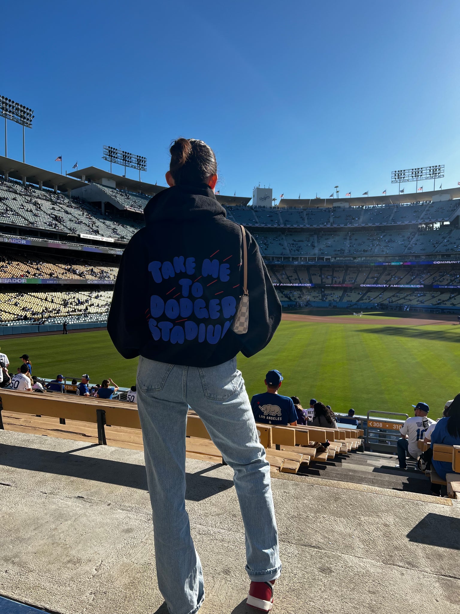 Dodgers Tie Dye Crew Sweatshirt Dodger Sweater Dodger -  New